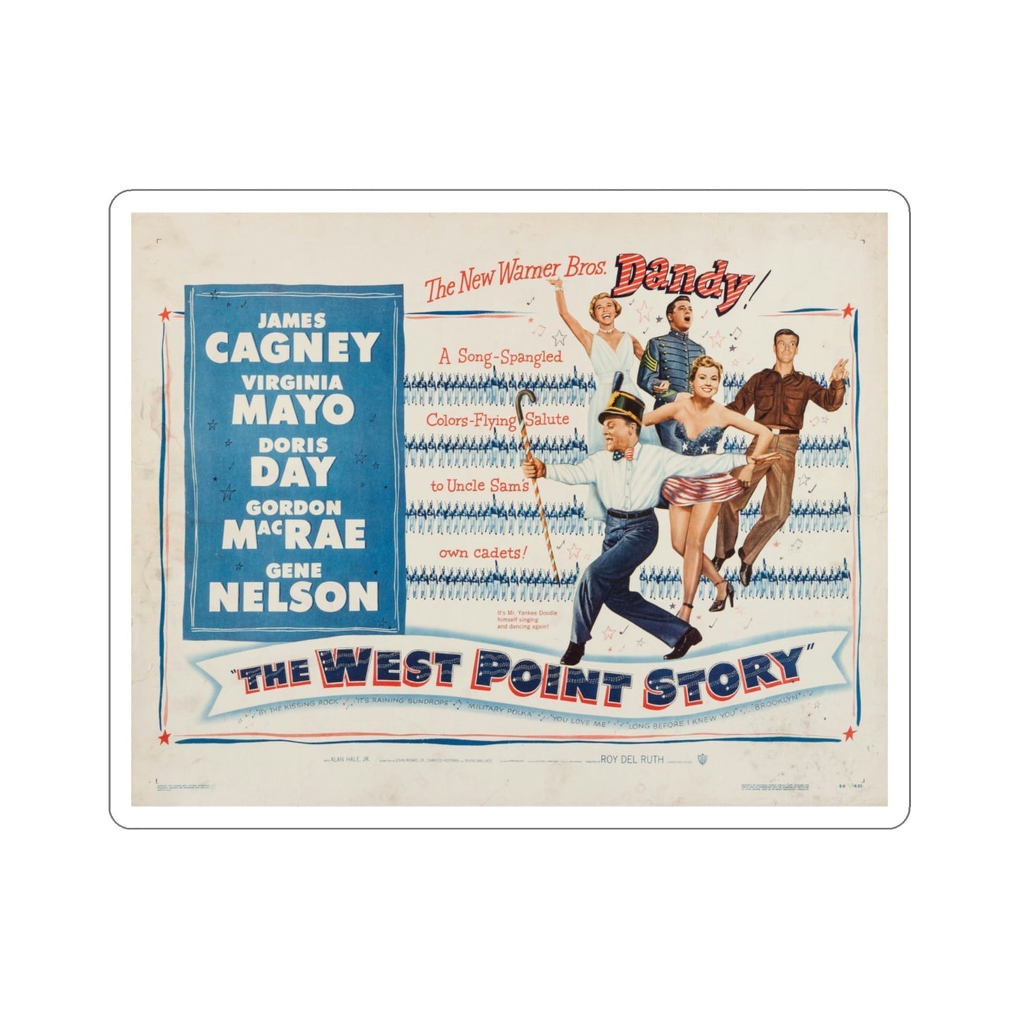 The West Point Story 1950 v2 Movie Poster STICKER Vinyl Die-Cut Decal-3 Inch-The Sticker Space