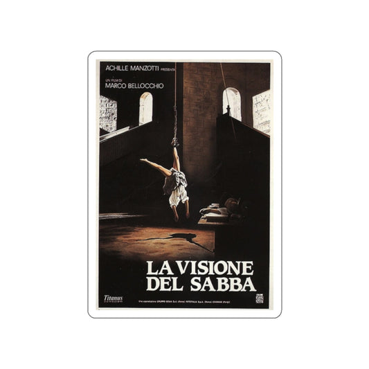 THE WITCHES' SABBATH 1988 Movie Poster STICKER Vinyl Die-Cut Decal-White-The Sticker Space