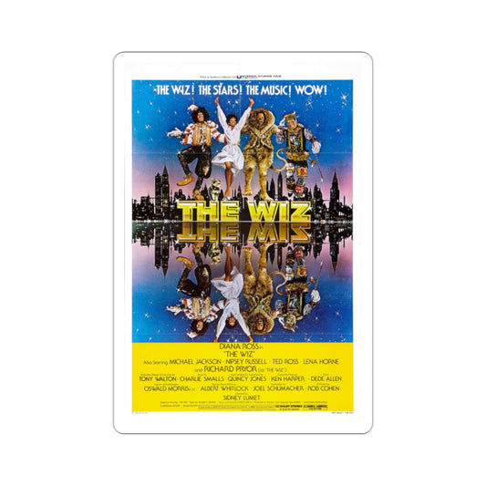 The Wiz 1978 Movie Poster STICKER Vinyl Die-Cut Decal-2 Inch-The Sticker Space