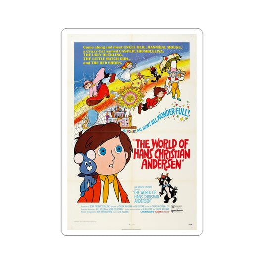 The World of Hans Christian Andersen 1971 Movie Poster STICKER Vinyl Die-Cut Decal-2 Inch-The Sticker Space