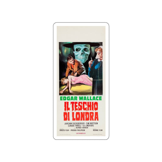 THE ZOMBIE WALKS (ITALIAN) 1968 Movie Poster STICKER Vinyl Die-Cut Decal-White-The Sticker Space