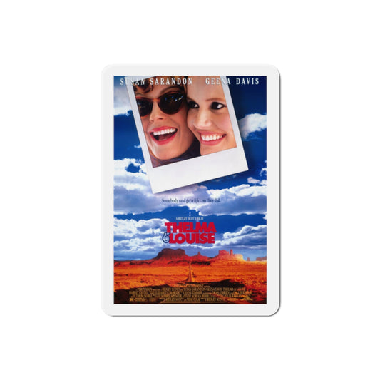 Thelma & Louise 1991 Movie Poster Die-Cut Magnet-2" x 2"-The Sticker Space