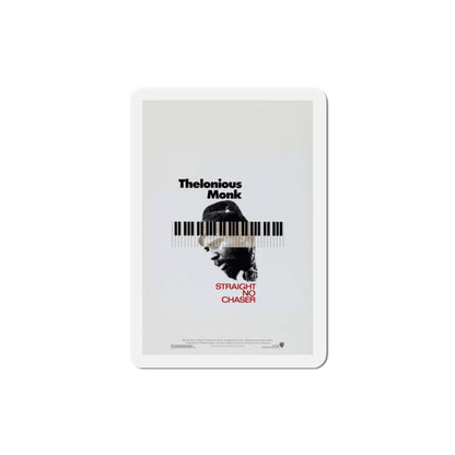 Thelonious Monk Straight, No Chaser 1988 Movie Poster Die-Cut Magnet-3" x 3"-The Sticker Space