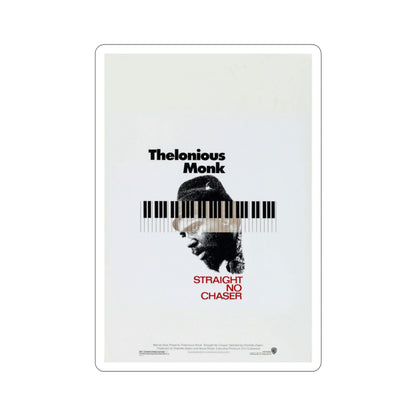 Thelonious Monk Straight, No Chaser 1988 Movie Poster STICKER Vinyl Die-Cut Decal-3 Inch-The Sticker Space