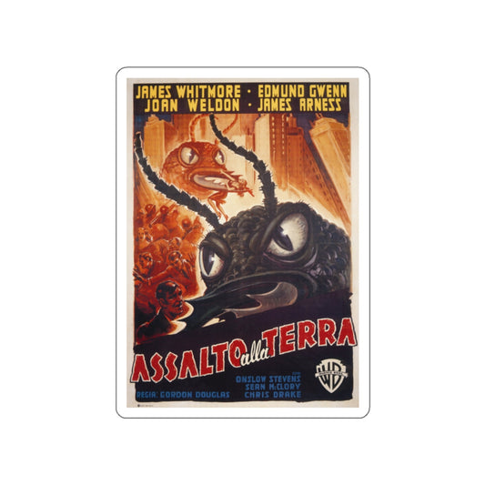 THEM! (ITALIAN) 1954 Movie Poster STICKER Vinyl Die-Cut Decal-White-The Sticker Space