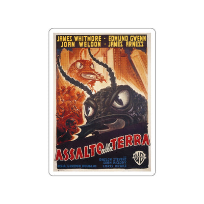 THEM! (ITALIAN) 1954 Movie Poster STICKER Vinyl Die-Cut Decal-White-The Sticker Space