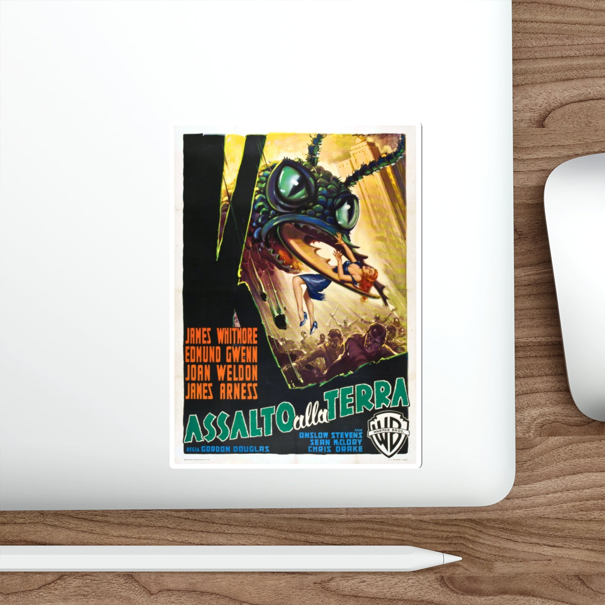 THEM! (SPANISH) 1954 Movie Poster STICKER Vinyl Die-Cut Decal-The Sticker Space
