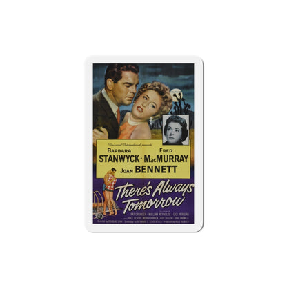 Theres Always Tomorrow 1956 Movie Poster Die-Cut Magnet-4 Inch-The Sticker Space