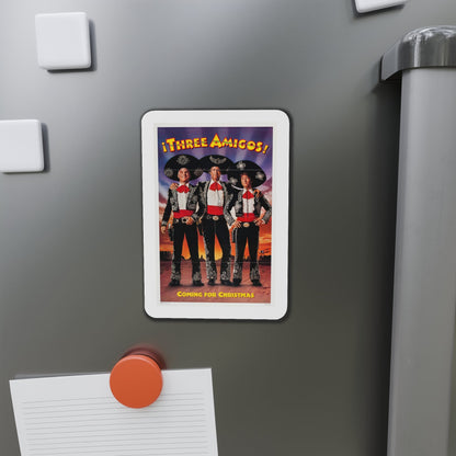 Three Amigos 1986 Movie Poster Die-Cut Magnet-The Sticker Space