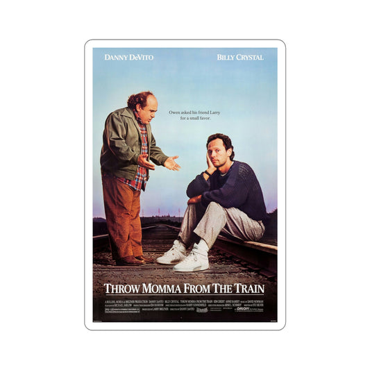 Throw Momma from the Train 1987 Movie Poster STICKER Vinyl Die-Cut Decal-6 Inch-The Sticker Space