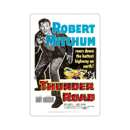 Thunder Road 1958 Movie Poster STICKER Vinyl Die-Cut Decal-2 Inch-The Sticker Space