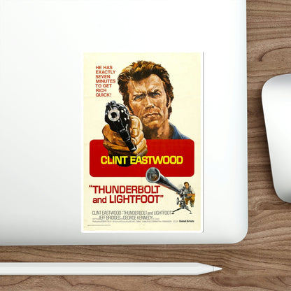 Thunderbolt and Lightfoot 1974 2 Movie Poster STICKER Vinyl Die-Cut Decal-The Sticker Space