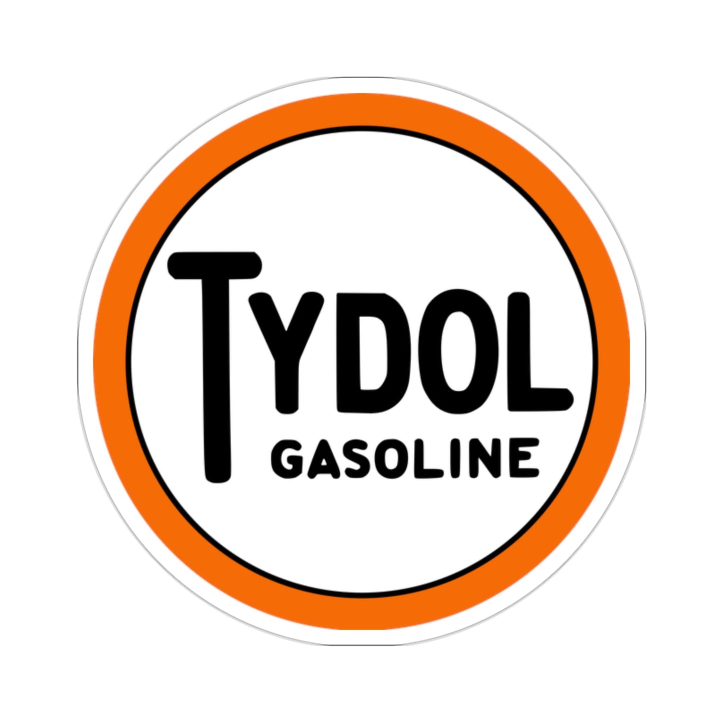 Tidewater Petroleum Tydol Gas Logo STICKER Vinyl Die-Cut Decal-2 Inch-The Sticker Space