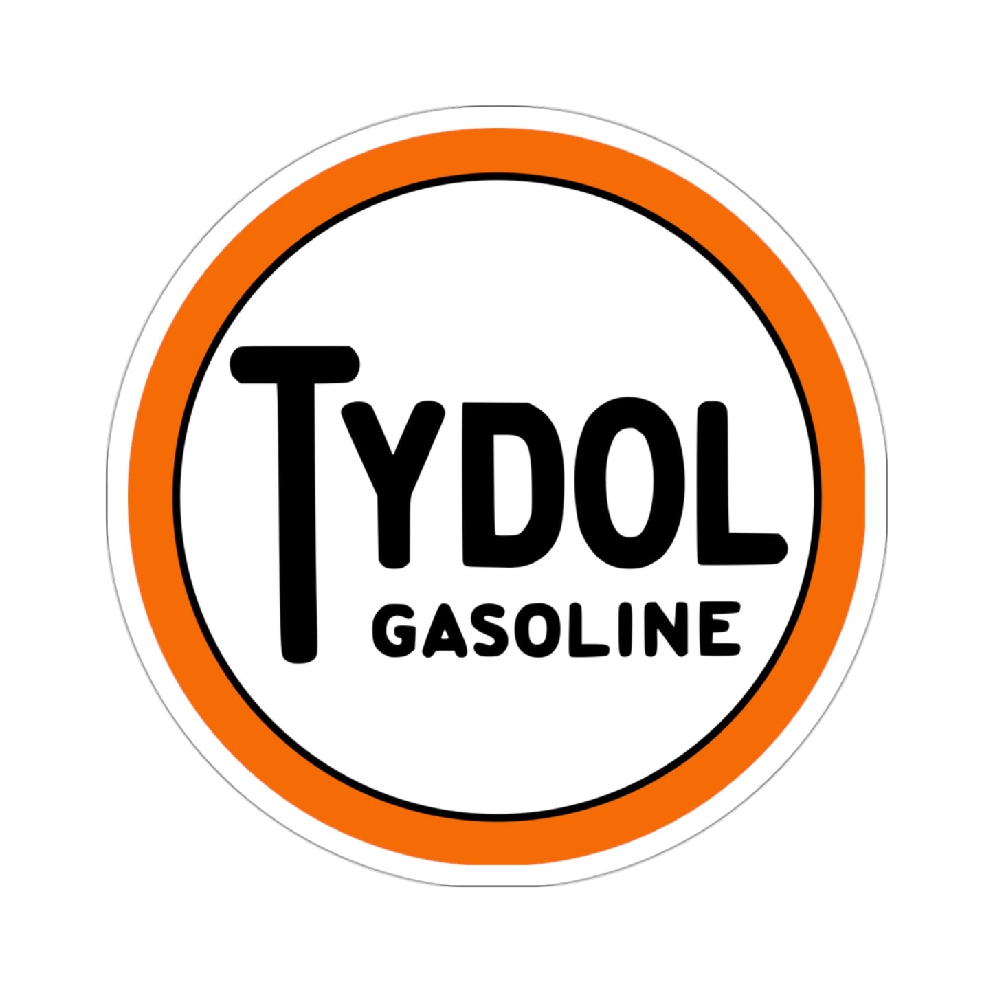 Tidewater Petroleum Tydol Gas Logo STICKER Vinyl Die-Cut Decal-3 Inch-The Sticker Space