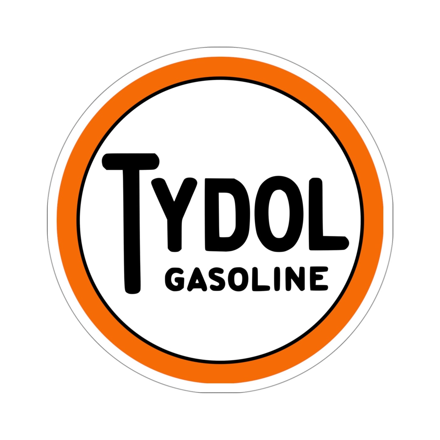 Tidewater Petroleum Tydol Gas Logo STICKER Vinyl Die-Cut Decal-4 Inch-The Sticker Space