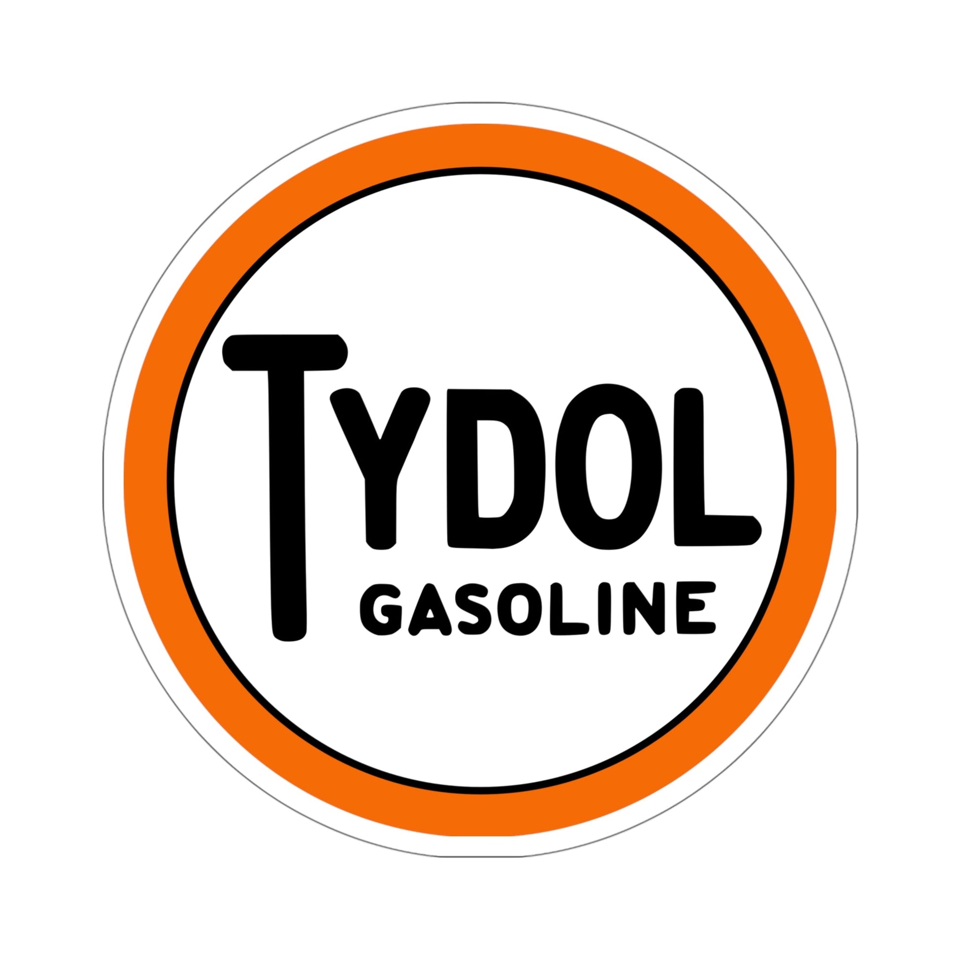 Tidewater Petroleum Tydol Gas Logo STICKER Vinyl Die-Cut Decal-5 Inch-The Sticker Space