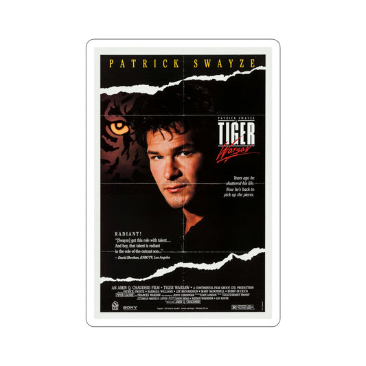 Tiger Warsaw 1988 Movie Poster STICKER Vinyl Die-Cut Decal-6 Inch-The Sticker Space