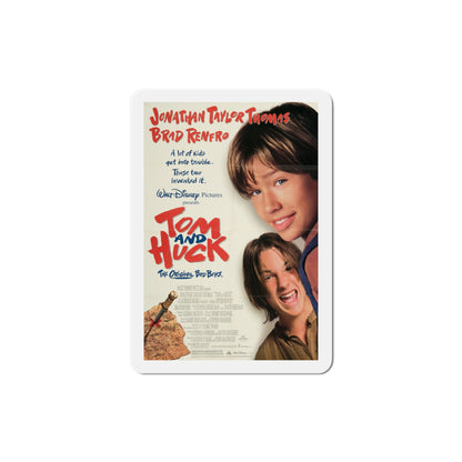 Tom And Huck 1995 Movie Poster Die-Cut Magnet-4" x 4"-The Sticker Space