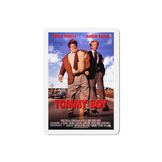 Tommy Boy 1995 Movie Poster Die-Cut Magnet-2" x 2"-The Sticker Space