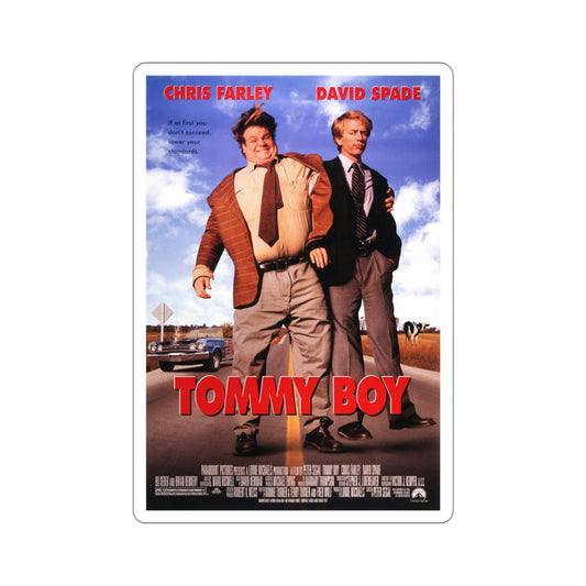 Tommy Boy 1995 Movie Poster STICKER Vinyl Die-Cut Decal-6 Inch-The Sticker Space