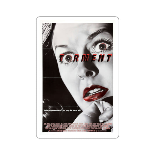 Torment 1986 Movie Poster STICKER Vinyl Die-Cut Decal-6 Inch-The Sticker Space