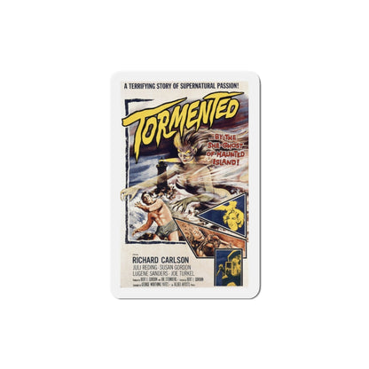 Tormented 1960 Movie Poster Die-Cut Magnet-3 Inch-The Sticker Space