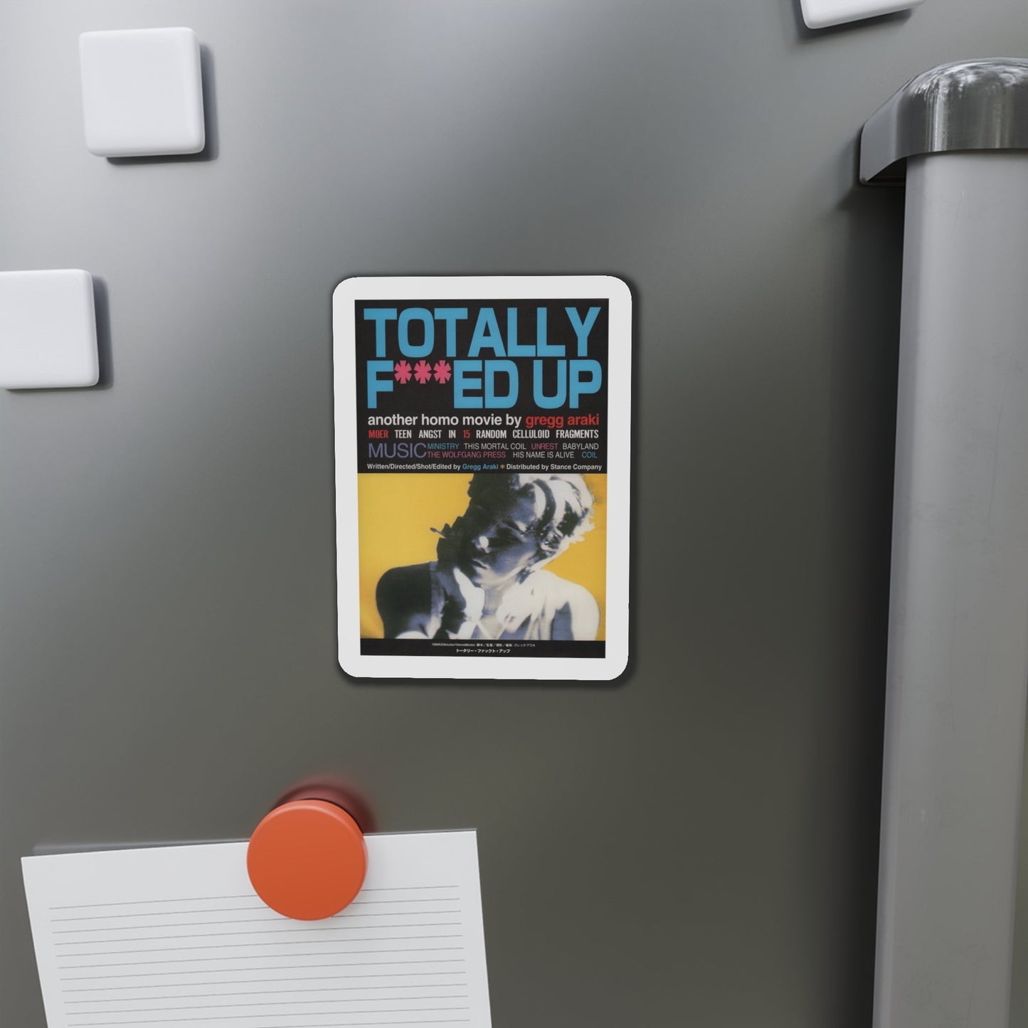 Totally Fed Up 1994 Movie Poster Die-Cut Magnet-The Sticker Space