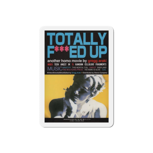 Totally Fed Up 1994 Movie Poster Die-Cut Magnet-2" x 2"-The Sticker Space