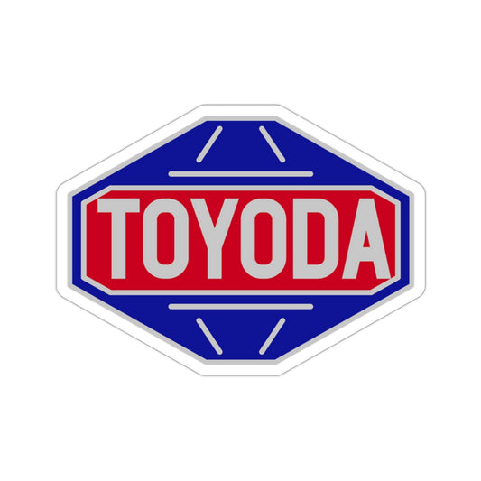 Toyota TOYODA Car Logo STICKER Vinyl Die-Cut Decal-2 Inch-The Sticker Space