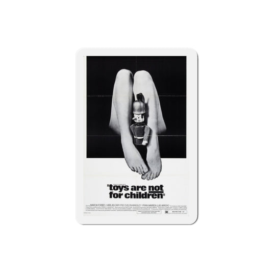 Toys Are Not for Children 1972 Movie Poster Die-Cut Magnet-2" x 2"-The Sticker Space