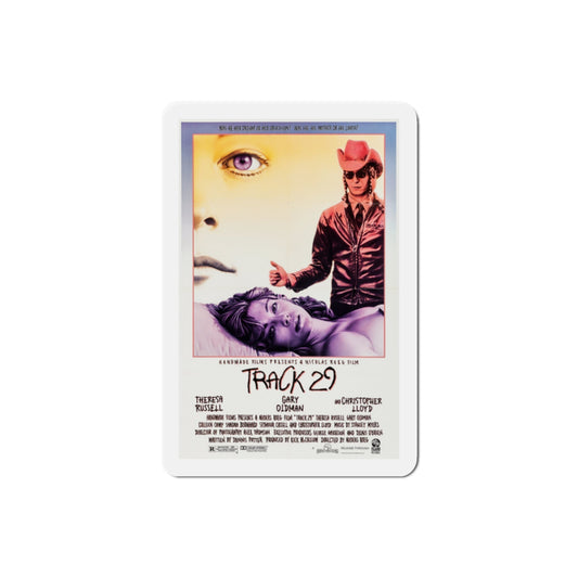 Track 29 1988 Movie Poster Die-Cut Magnet-2" x 2"-The Sticker Space