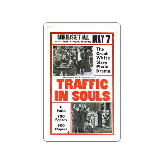 TRAFFIC IN SOULS 1913 Movie Poster STICKER Vinyl Die-Cut Decal-White-The Sticker Space