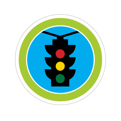 Traffic Safety (Boy Scouts Merit Badge) STICKER Vinyl Die-Cut Decal-3 Inch-The Sticker Space