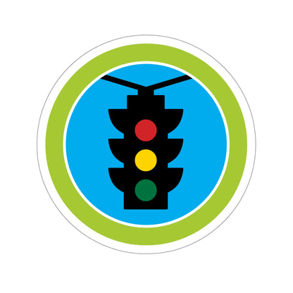 Traffic Safety (Boy Scouts Merit Badge) STICKER Vinyl Die-Cut Decal-4 Inch-The Sticker Space