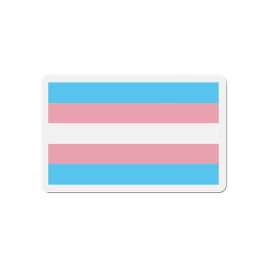 Transgender Pride Flag - Die-Cut Magnet-6 × 6"-The Sticker Space