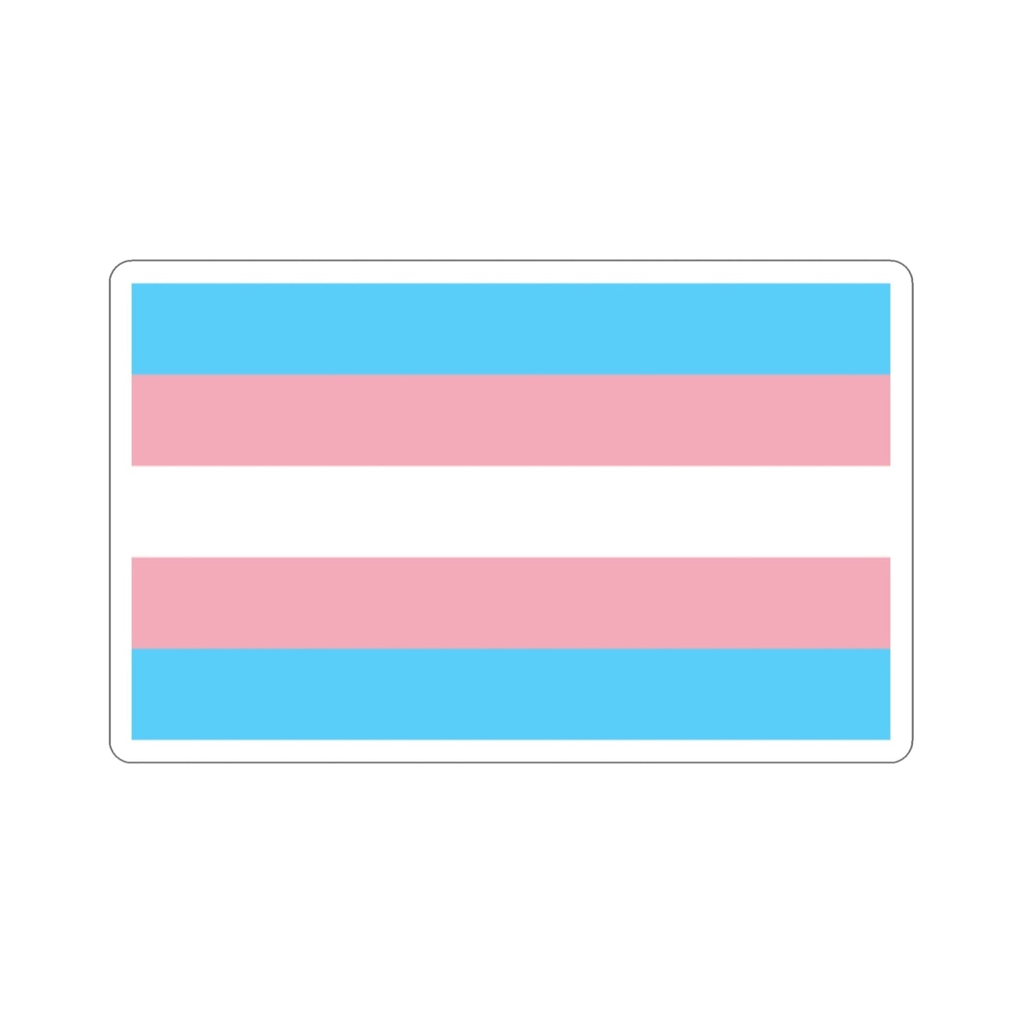 Transgender Pride Flag STICKER Vinyl Die-Cut Decal-2 Inch-The Sticker Space