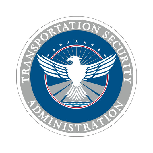 Transportation Security Administration TSA STICKER Vinyl Die-Cut Decal-6 Inch-The Sticker Space
