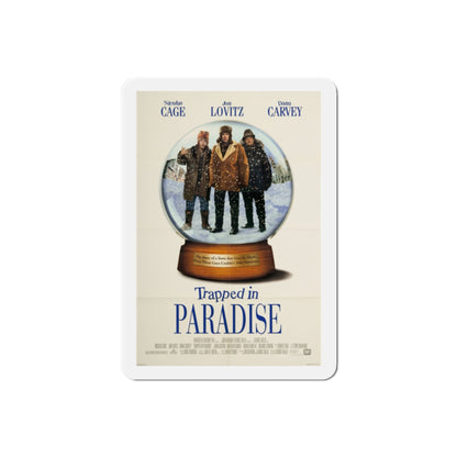 Trapped In Paradise 1994 Movie Poster Die-Cut Magnet-2" x 2"-The Sticker Space