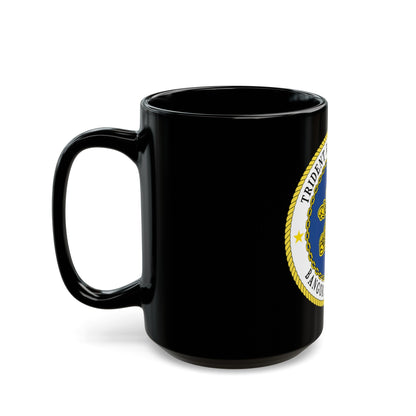 Trident Refit Facility BangorWA (U.S. Navy) Black Coffee Mug-The Sticker Space