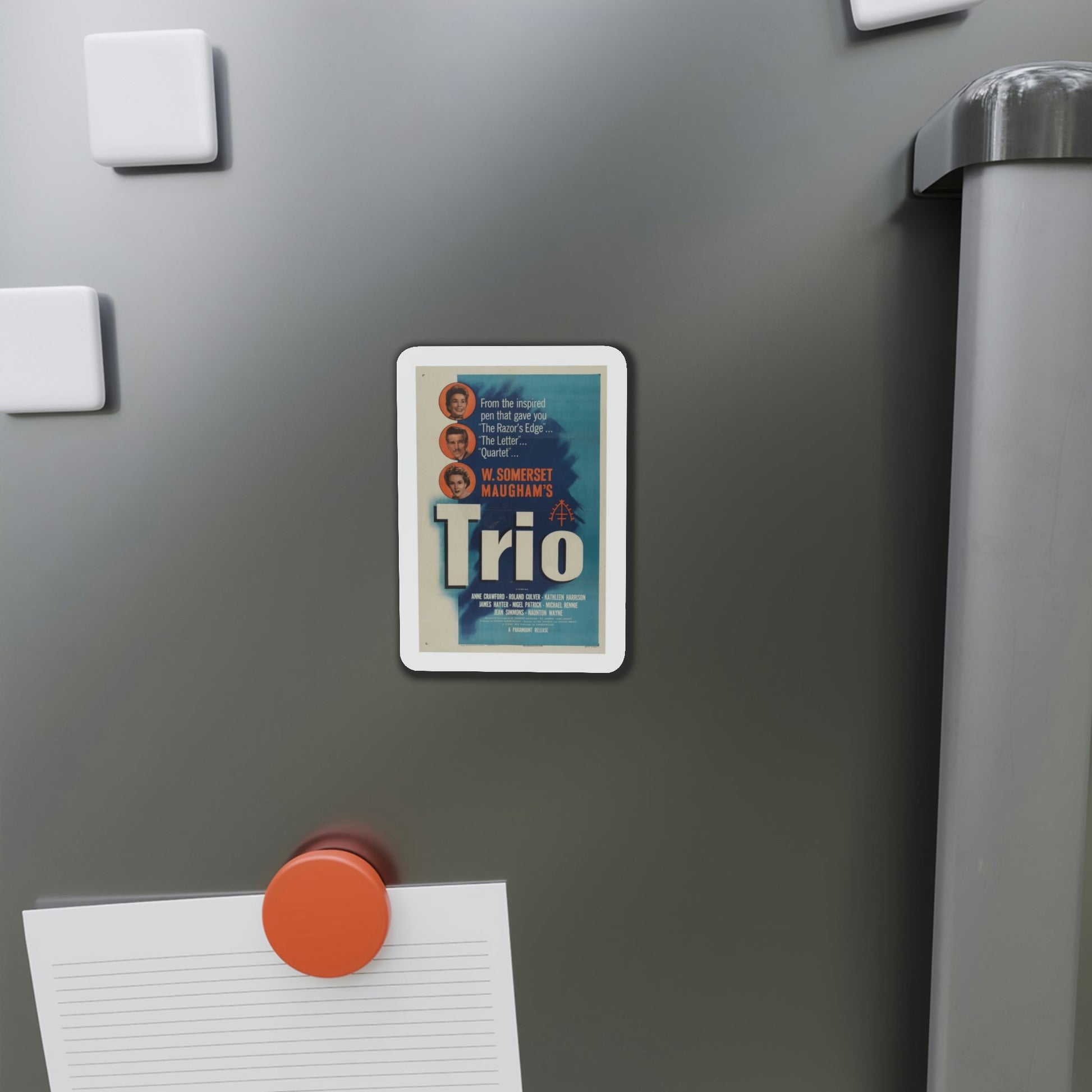 Trio 1950 Movie Poster Die-Cut Magnet-The Sticker Space