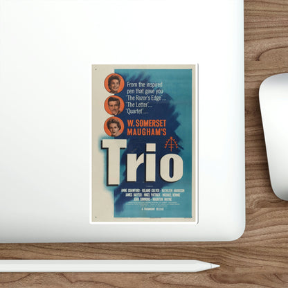 Trio 1950 Movie Poster STICKER Vinyl Die-Cut Decal-The Sticker Space
