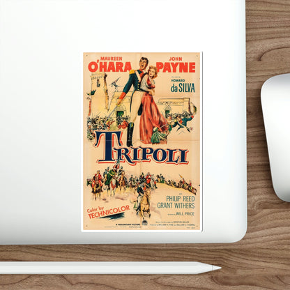Tripoli 1950 Movie Poster STICKER Vinyl Die-Cut Decal-The Sticker Space