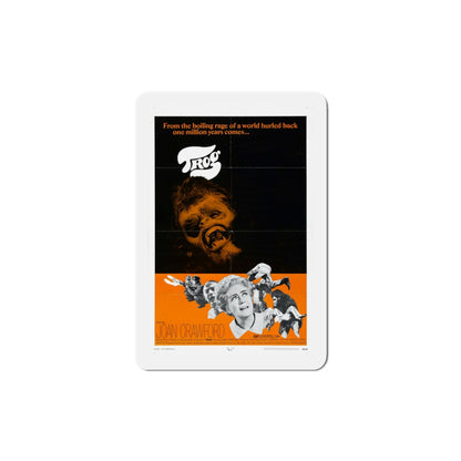 Trog 1970 Movie Poster Die-Cut Magnet-4" x 4"-The Sticker Space