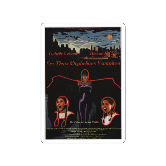 TWO ORPHAN VAMPIRES 1997 Movie Poster STICKER Vinyl Die-Cut Decal-White-The Sticker Space