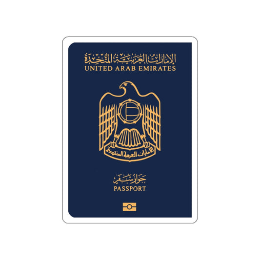 UAE Passport STICKER Vinyl Die-Cut Decal
