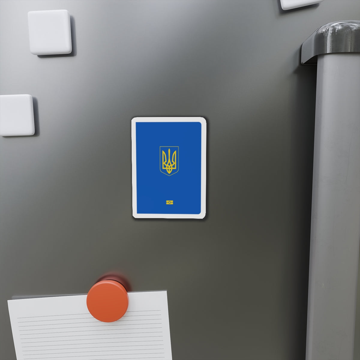 Ukrainian Passport - Die-Cut Magnet-The Sticker Space