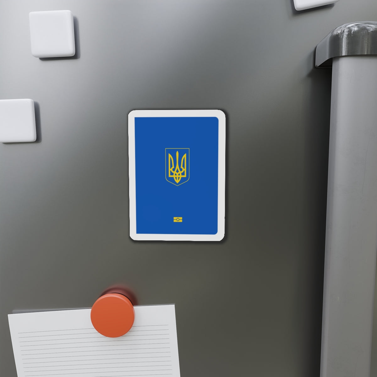 Ukrainian Passport - Die-Cut Magnet-The Sticker Space