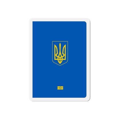 Ukrainian Passport - Die-Cut Magnet-6 × 6"-The Sticker Space