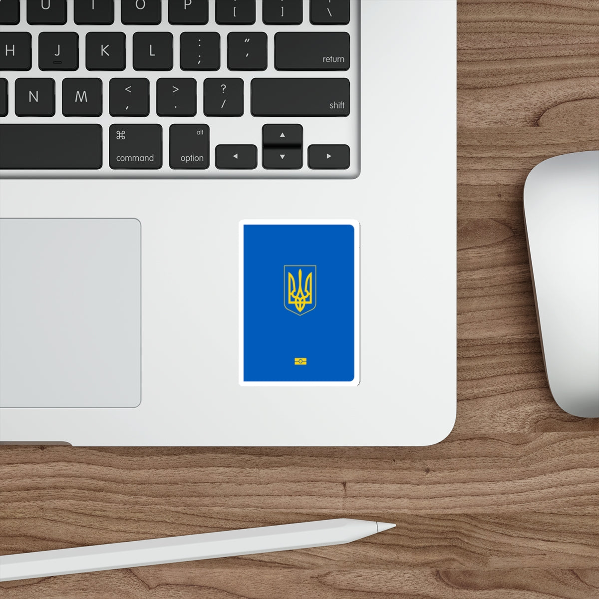 Ukrainian Passport STICKER Vinyl Die-Cut Decal-The Sticker Space