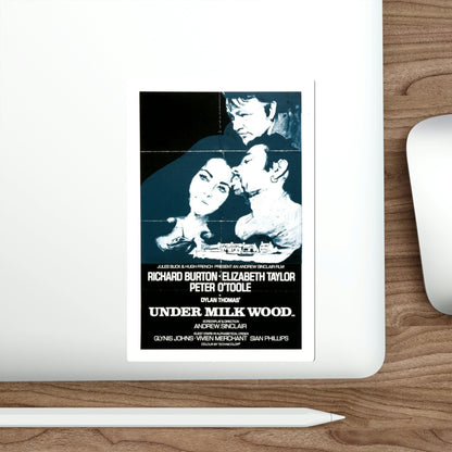 Under Milk Wood 1972 Movie Poster STICKER Vinyl Die-Cut Decal-The Sticker Space